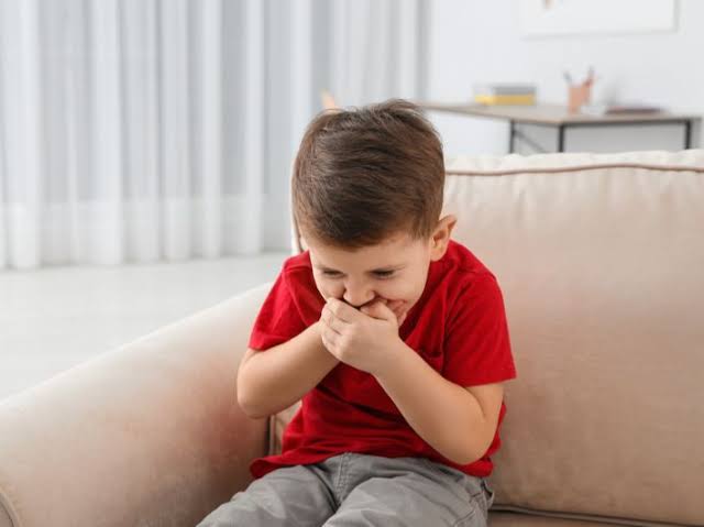 الاستفراغ عند الأطفال